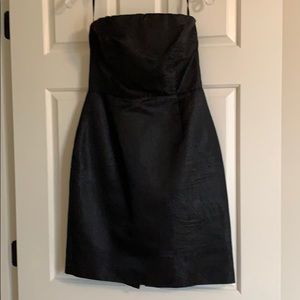 Banana Republic Strapless Black Cocktail Dress